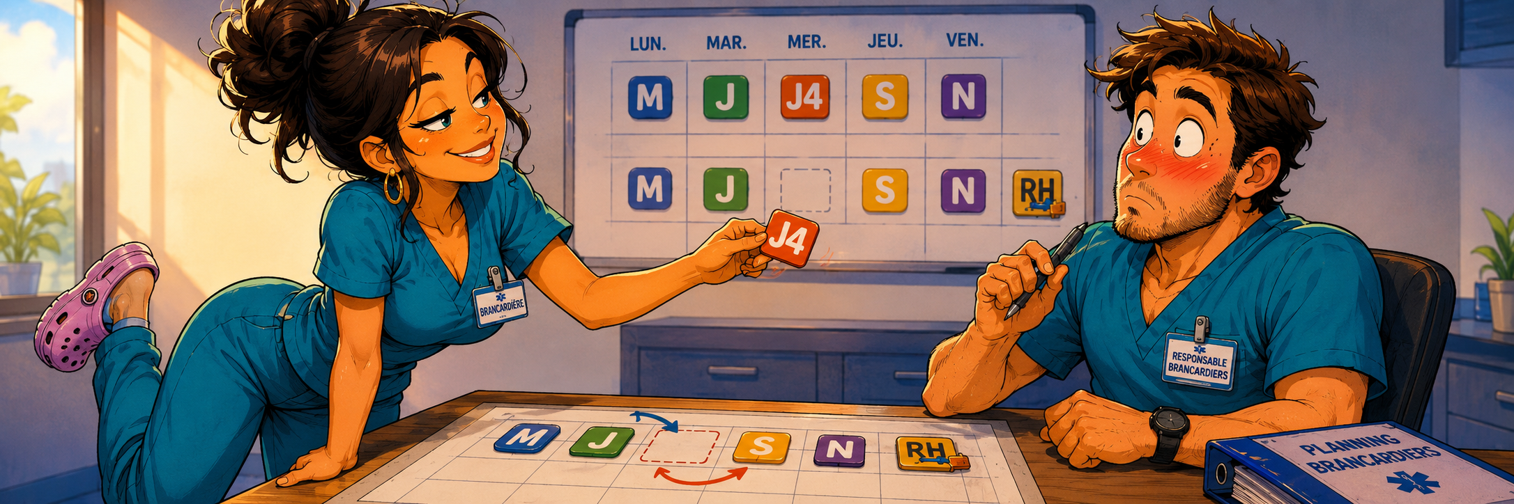 Demande de changement de planning